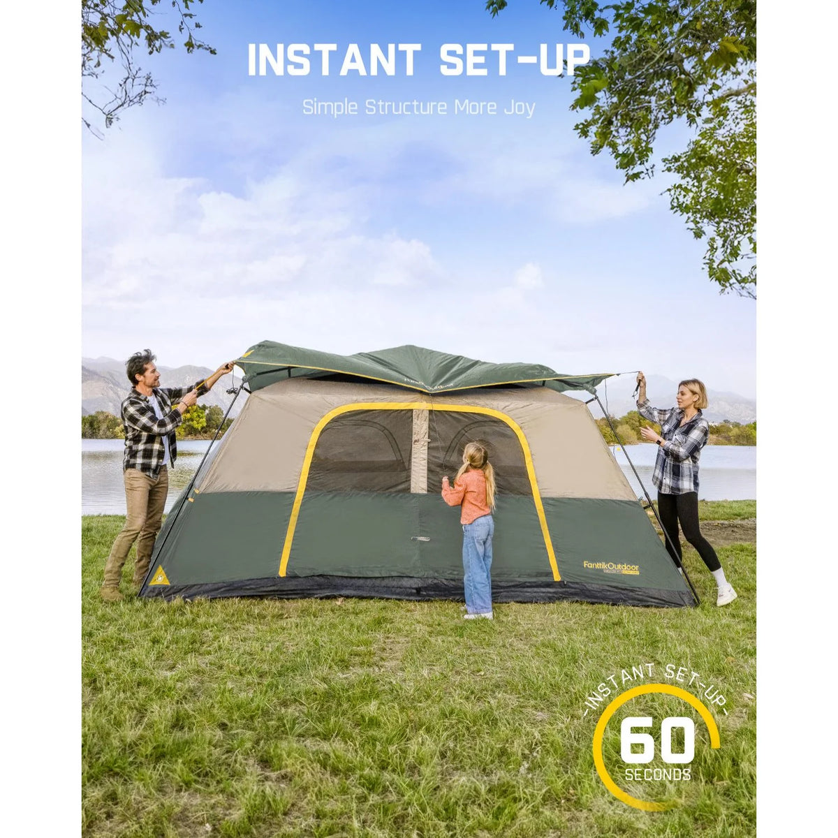 FanttikOutdoor Zeta C10 Pro Camping Tent