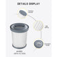 Fanttik 2-Pack Replacement HEPA Filter for Fold V10 APEX Car Vacuum