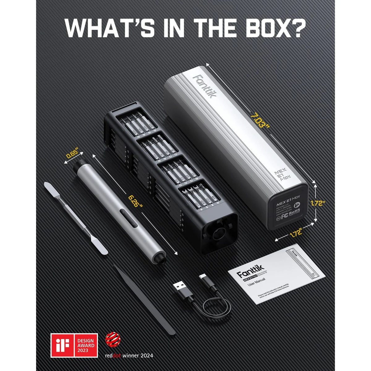 Fanttik E1 MAX Precision Electric Screwdriver