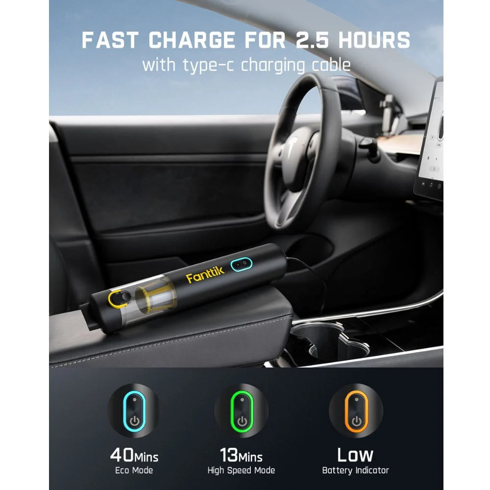 Fanttik E1 MAX Electric Screwdriver and V8 APEX Car Vacuum