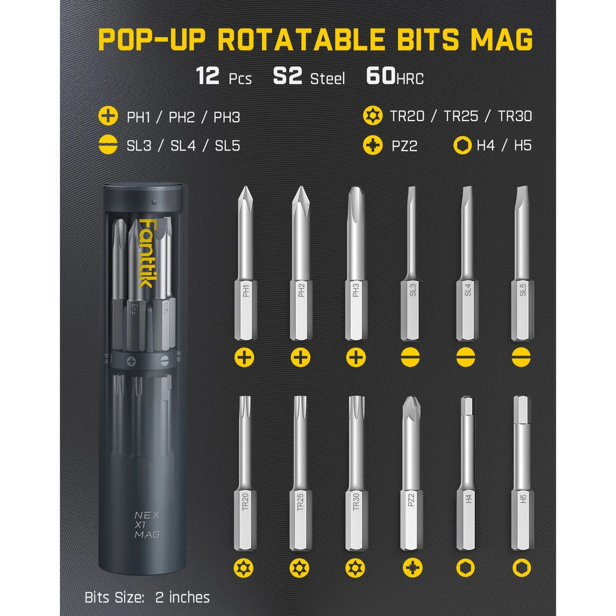 Fanttik S1 Capsule Deluxe Cordless Screwdriver