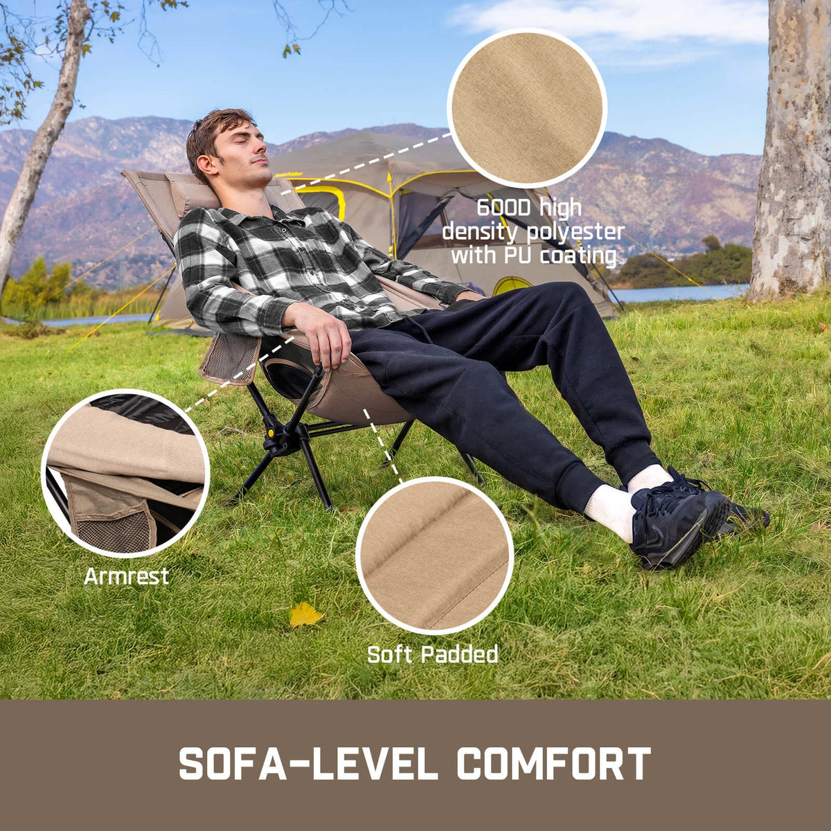 FanttikOutdoor Zeta L8 Max Rocker Camping Chair