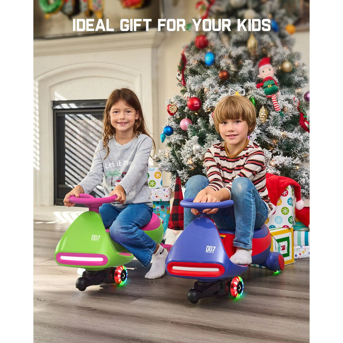 FanttikRide N7 Pro 12V Electric Wiggle Car with Pedal