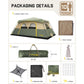 FanttikOutdoor Zeta C10 Pro Camping Tent