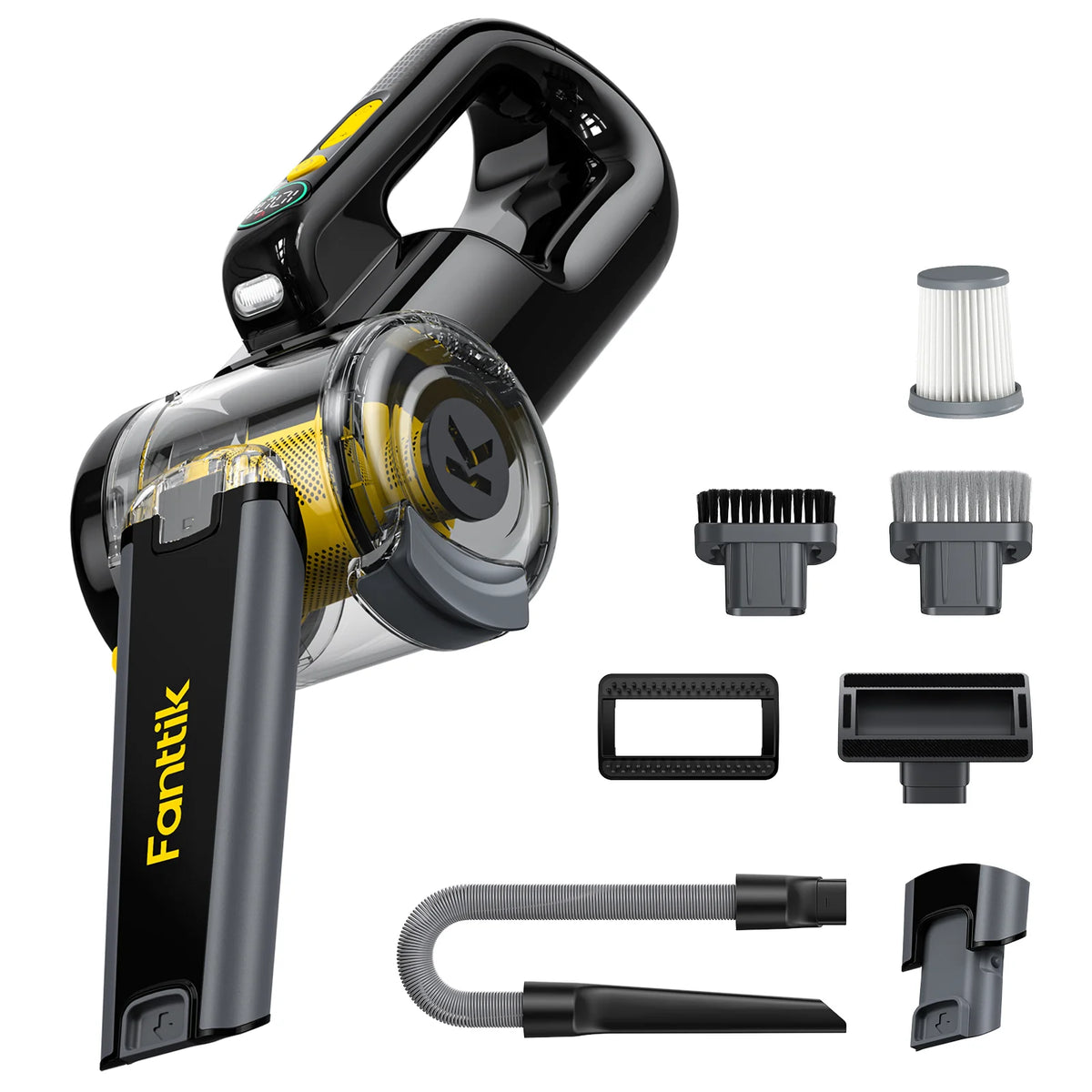 Fanttik X9 Ultra Tire Inflator and V10 APEX Foldable Car Vacuum