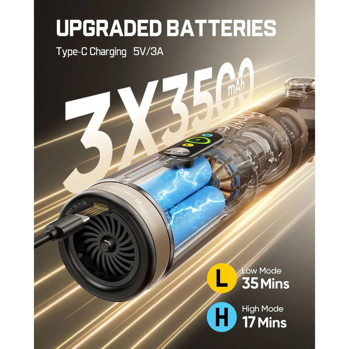 Fanttik Slim V10 Ultra Cordless Car Vacuum