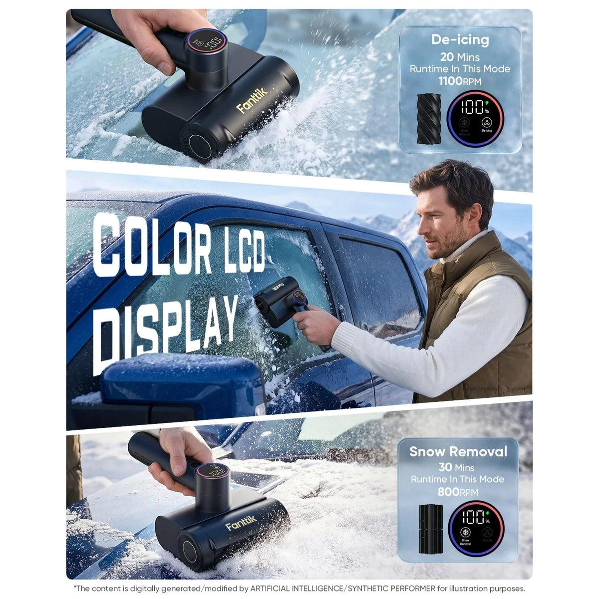 Fanttik Polar G10 Max Cordless Ice Scraper