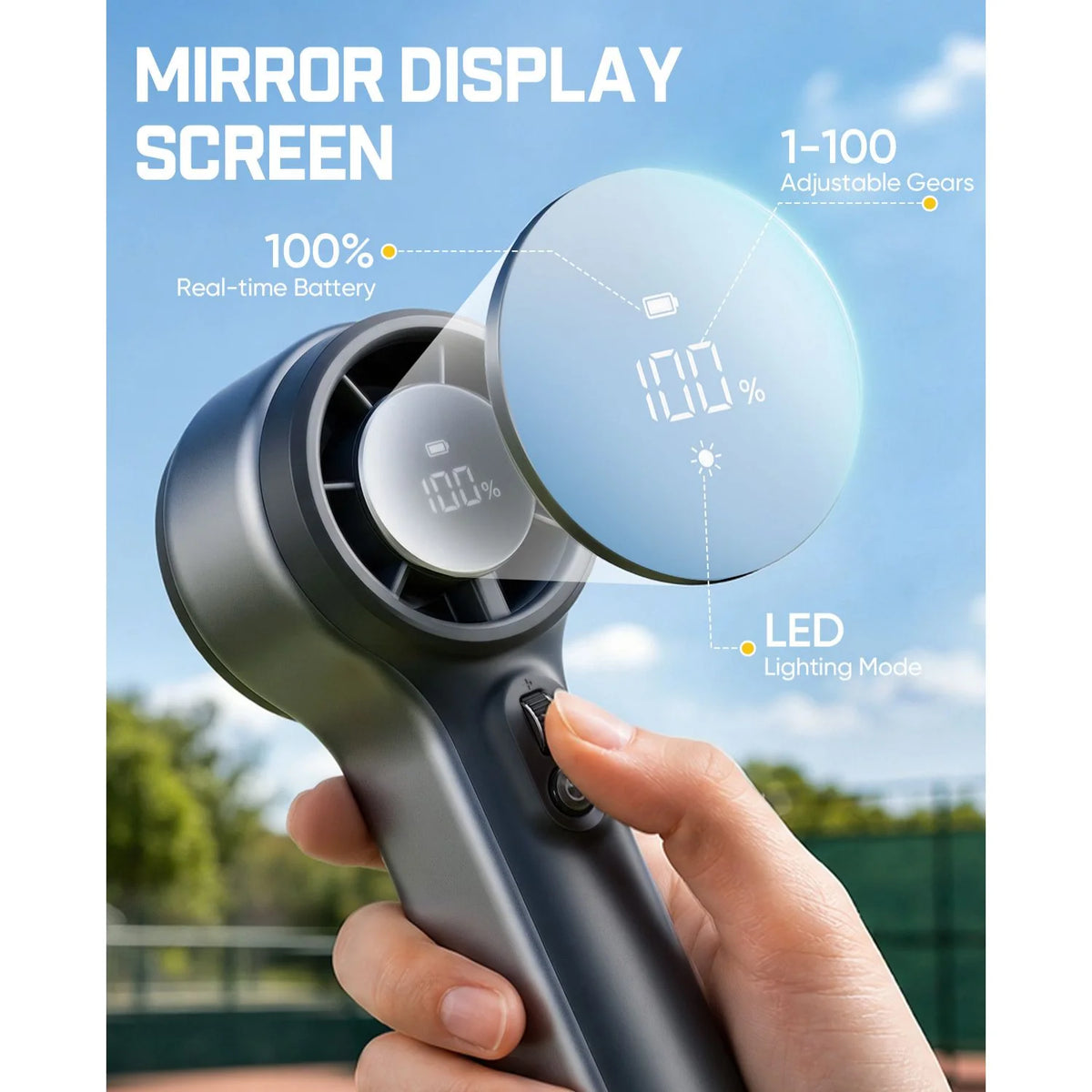 Fanttik GoFlow 11 Apex Portable Handheld Fan