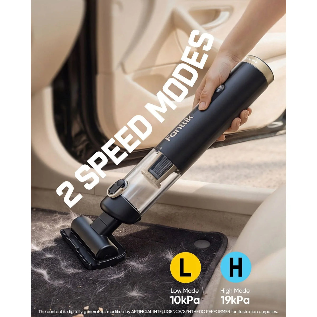 Fanttik Slim V10 Ultra Cordless Car Vacuum