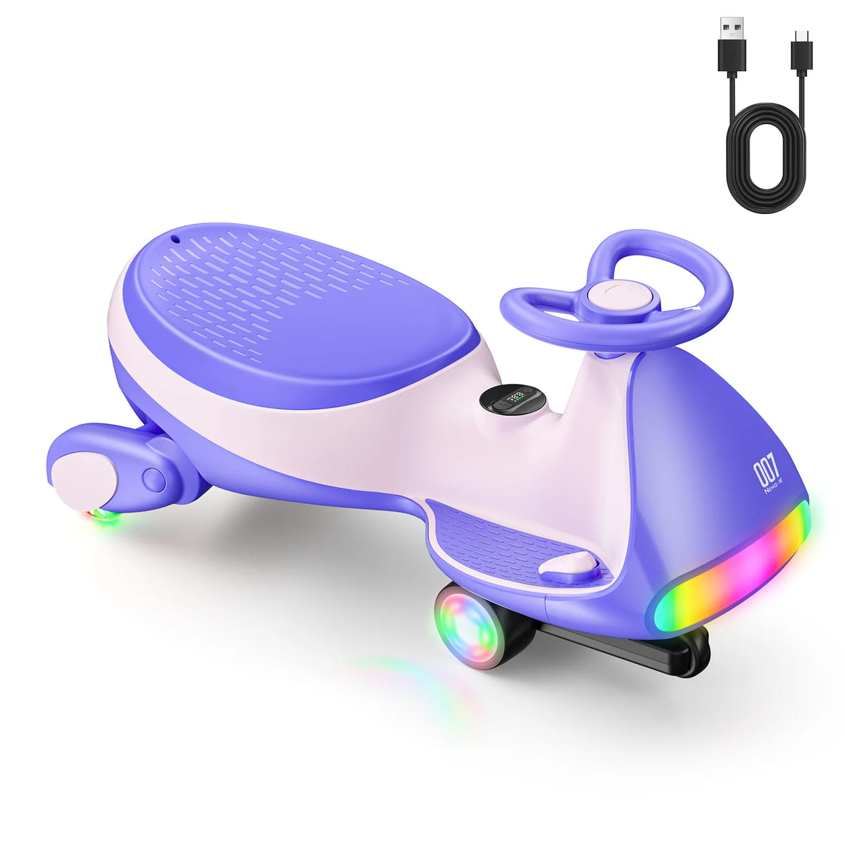 FanttikRide N7 Ultra 12V Electric Wiggle Car with Pedal