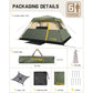 FanttikOutdoor Zeta C6 Pro Camping Tent